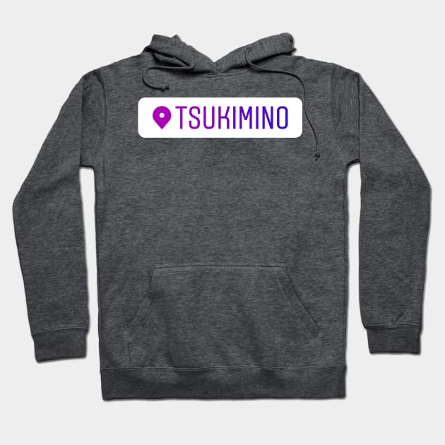 Tsukimino Instagram Location Tag Hoodie by RenataCacaoPhotography